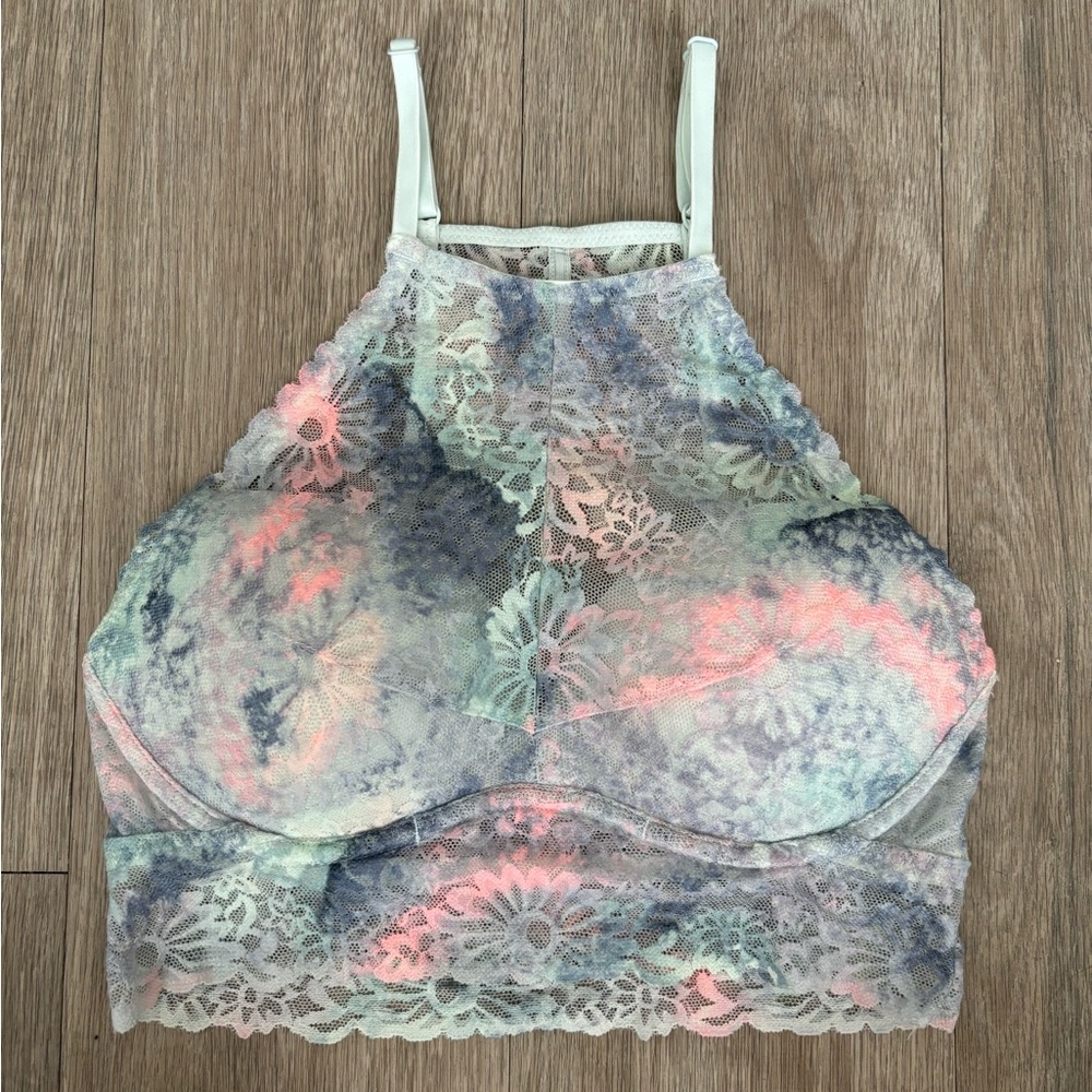 Pink by Victoria’s Secret Floral Lace Bralette